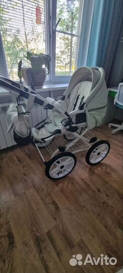 Коляска 2 в 1 lndigo эко кожа