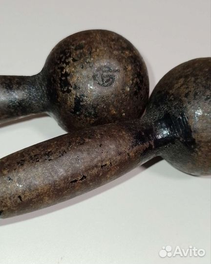 Гантели СССР 1,5 кг