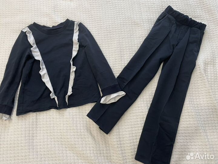 Комплект в школу, обманка и брюки