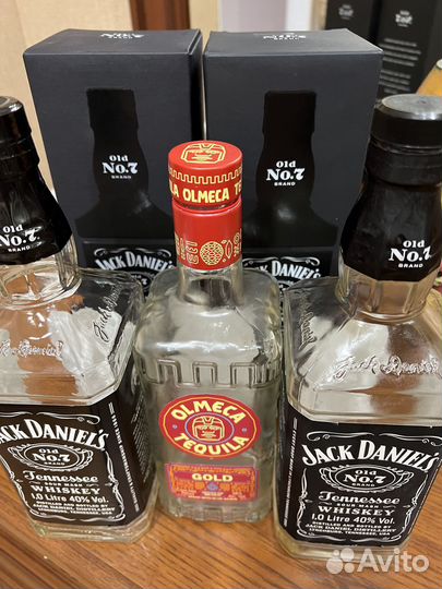 Стеклянная бутылка 1 л