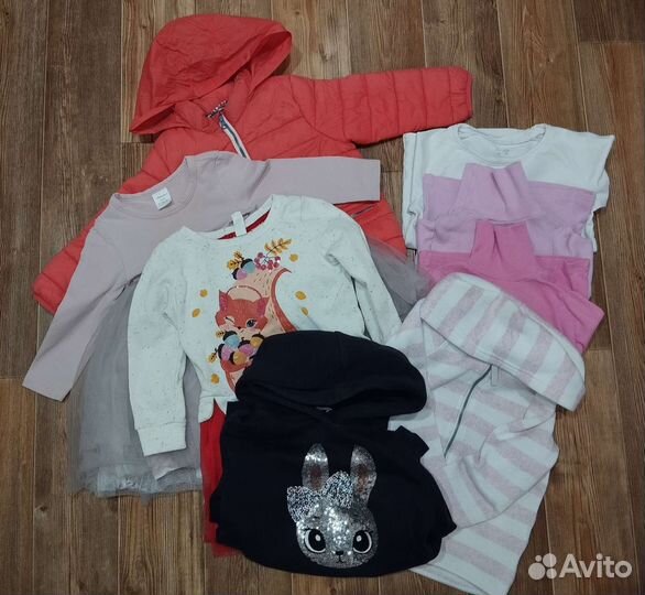 Пакет вещей на девочку 92-98 р-ры