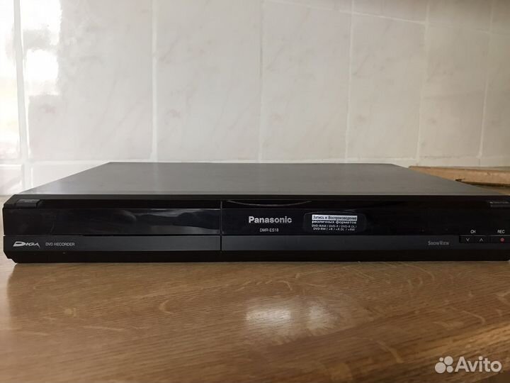 Dvd рекордер panasonic DMR-ES18