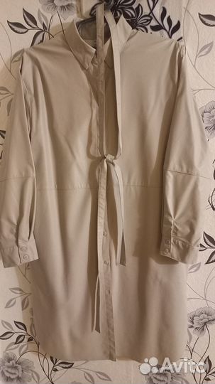 Платье из экокожи