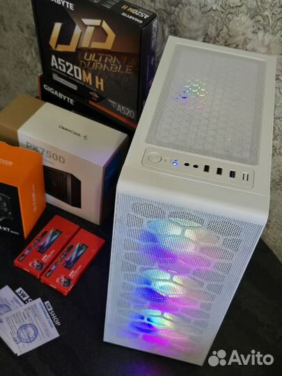 Игровой пк RTX 3060 новый / Ryzen 5600