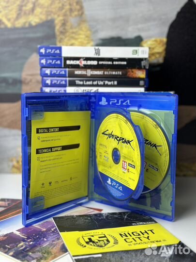 Диск PS4 Cyberpunk 2077