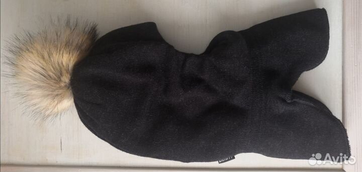 Шапка-шлем детский зимний gusti