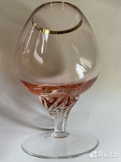 Бокалы, рюмки Богемия. Bohemia Чехословакия