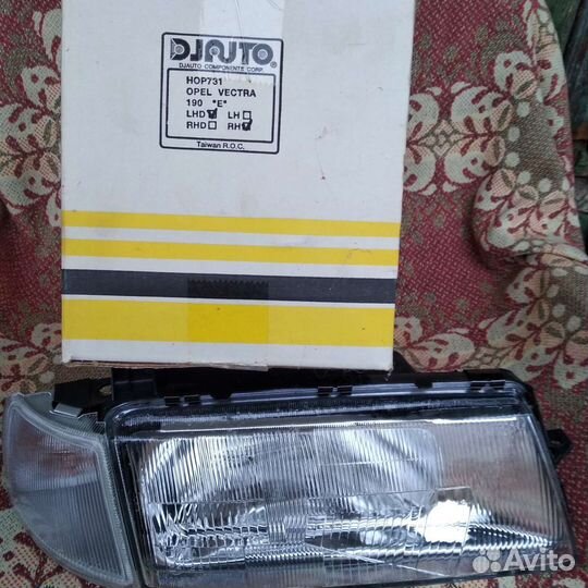 Фара для Опель Вектра в сборе левая