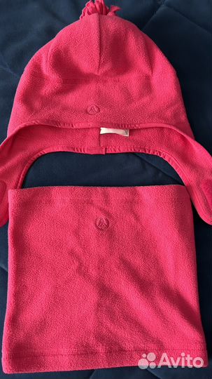 Комплект шапка и снуд