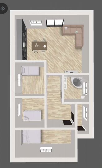 Дом 95 м² на участке 6 сот.