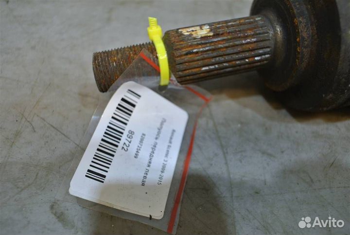 Полуось передняя левая Renault Scenic 3 2009-2015