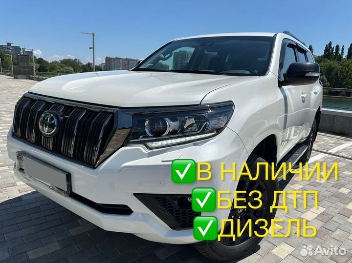 Toyota Land Cruiser Prado 2.8 AT, 2022, 25 100 км