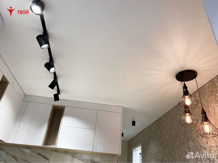 Натяжные потолки без пыли и грязи