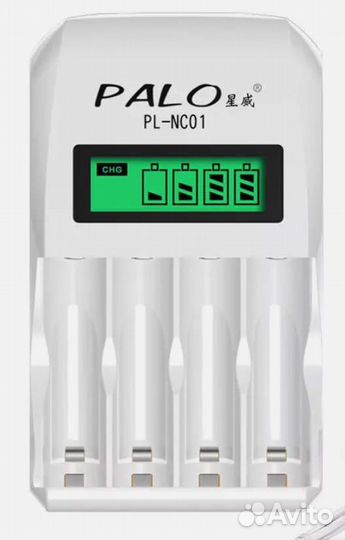 Зарядное устройство Palo AA AAA 4шт 8шт батарей