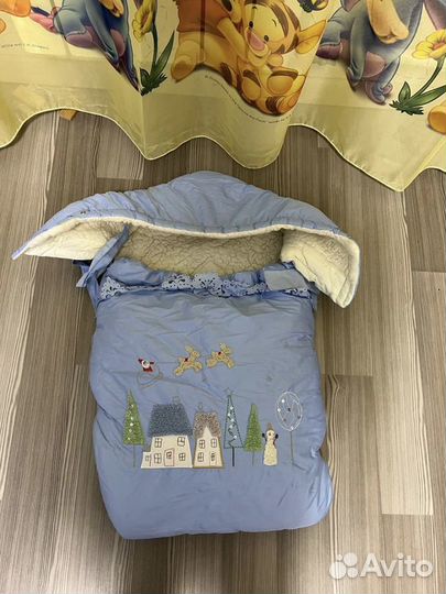 Конверт зимний на овчине