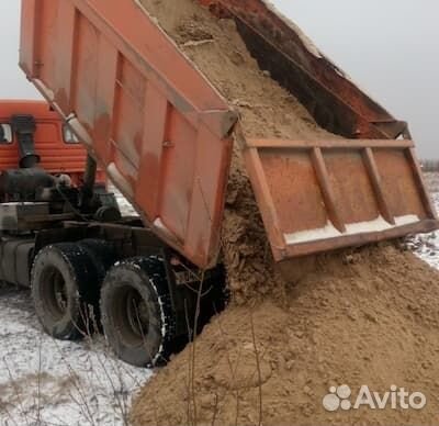 Песок с карьера тараканом в день заказа