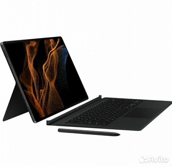 Чехол-клавиатура Tab S8 Ultra / S9 Ultra чёрный