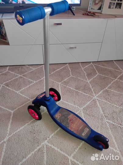 Самокат детский трехколесный бу