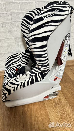 Автокресло Britax romer 9-18кг zebra isofix