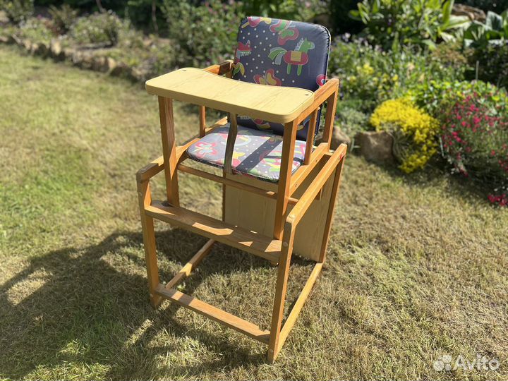 Детский стульчик для кормления комби VOX