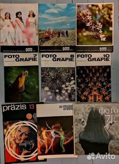 Журналы по фотографии, винтаж