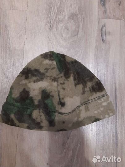 Шапка флисовая мох