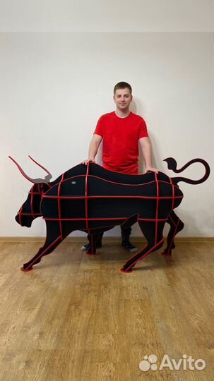 Носорог бегемот Дизайнерская мебель для интерьера