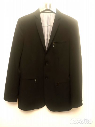 Пиджак чёрный Sergio Vitti, Италия