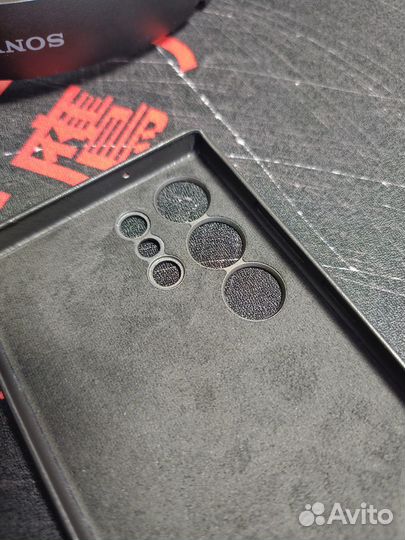 Чехол Leather Case для Samsung Galaxy S23 Ultra