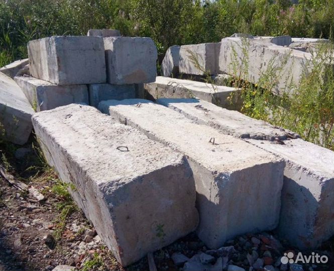 Блоки фундаментные фбс 2 сорт