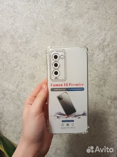 Чехол на tecno camon 18 premier