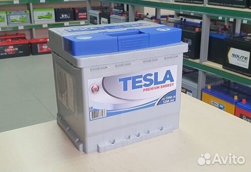 Аккумулятор Tesla Кубик 12V 55Ah 520A Оп