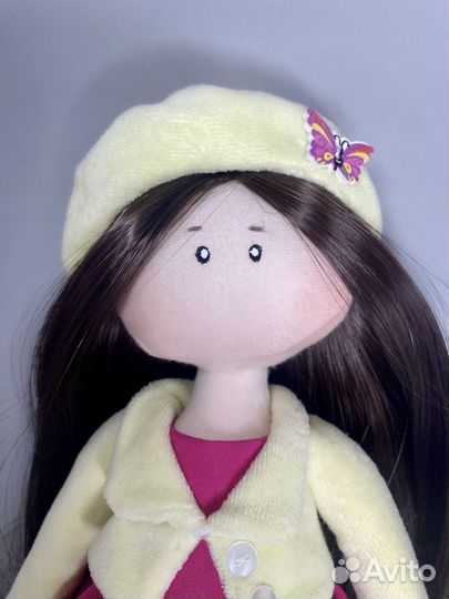 Текстильная кукла Тильда