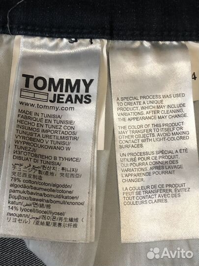 Tommy hilfiger джинсы