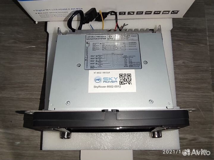 Магнитола для Volkswagen / Skoda. Android /kt-8502