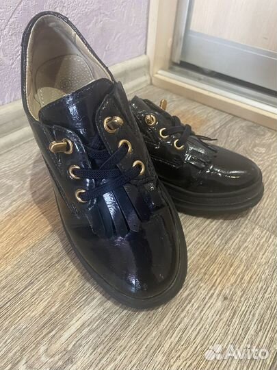 Лоферы школьные для девочки