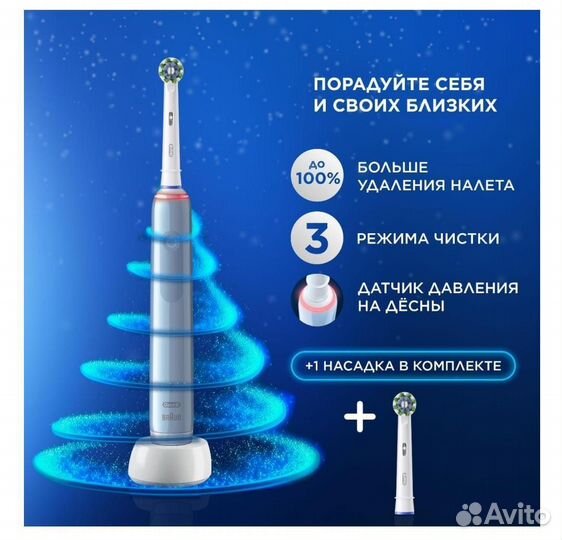 Зубная щетка oral b новая