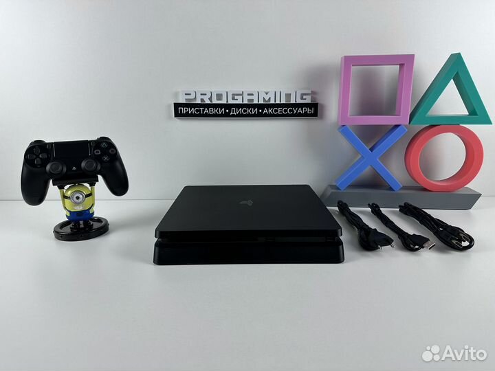 Sony PS4 slim 1tb cuh 2108 отличное состояние