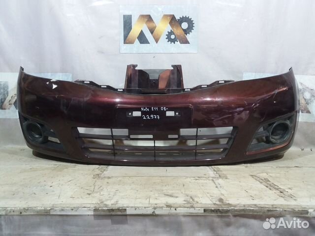 Nissan Note 08- Бампер Передний Бу оригинал