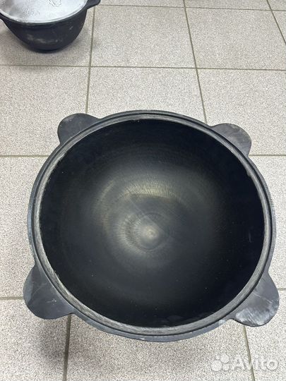 Чугунный казан на 12 л