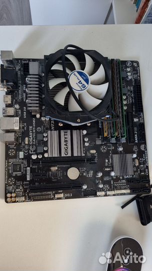 Комплект AM3+ +AMD FX8350 +12GB