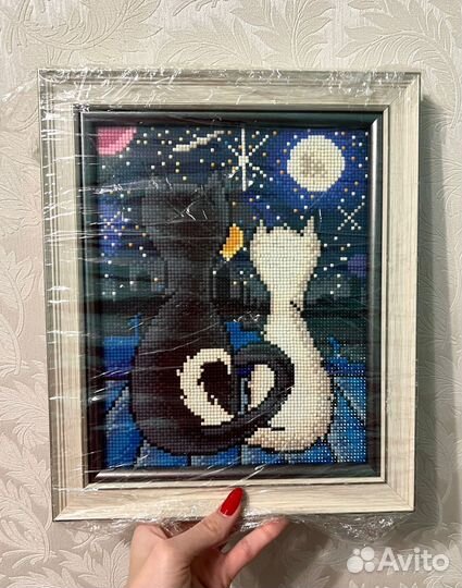 Алмазная мозаика готовые картины оформлены