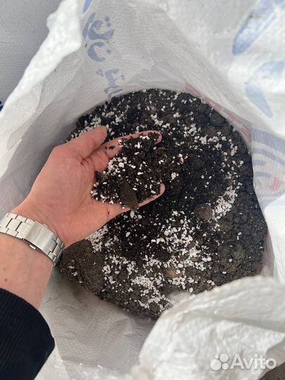 Земля плодородная грунт в мешках