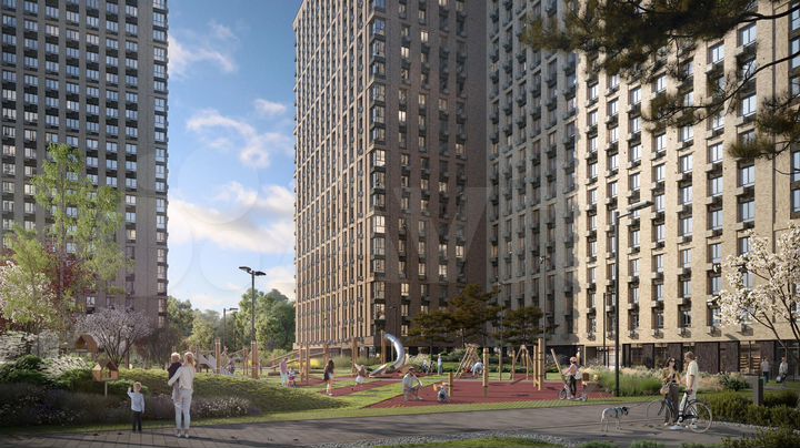 1-к. апартаменты, 35,9 м², 7/23 эт.