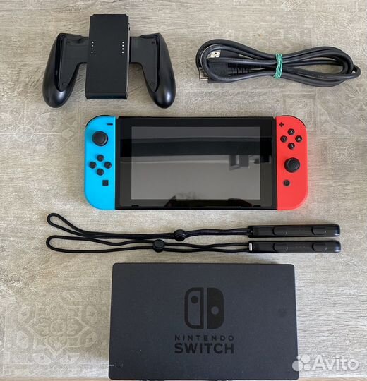 Прошитый Nintendo switch+sd 64 gb