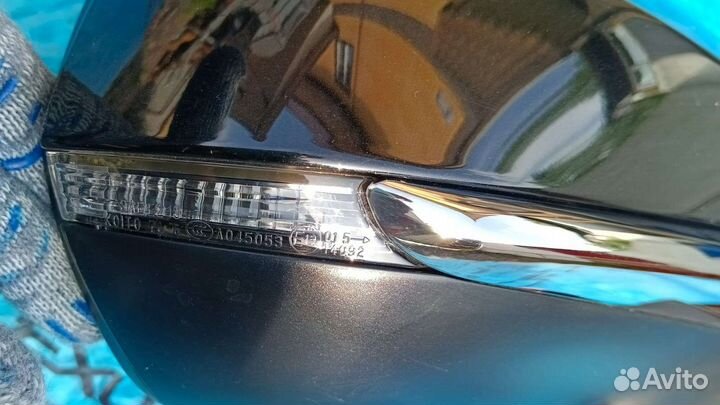 Зеркало RX (4) правое с затемнением и BSM 18-22