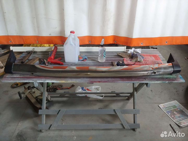 Задний бампер ваз 2106