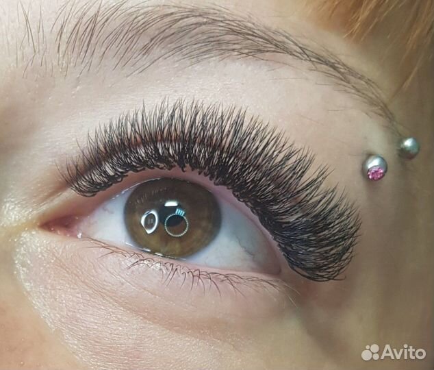 Наращивание, ламинирование + ботокс ресниц. Оформл