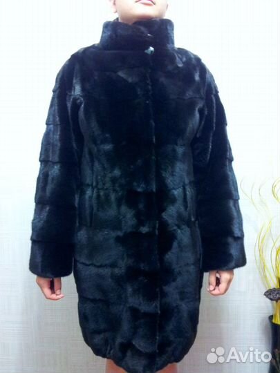 Шуба норковая, поперечка