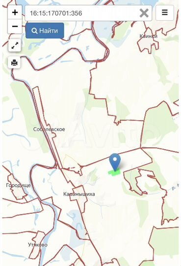 Участок 12,55 га (СНТ, ДНП)